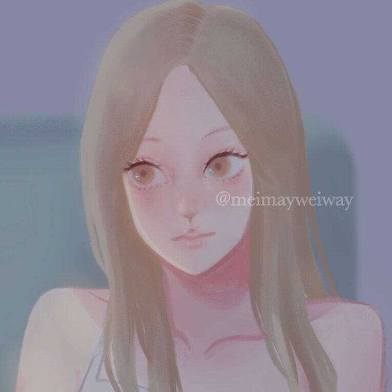 美少女･美人のSNSアイコン描きます 厚塗りで美少女(美人)系のSNSアイコン制作します イメージ6