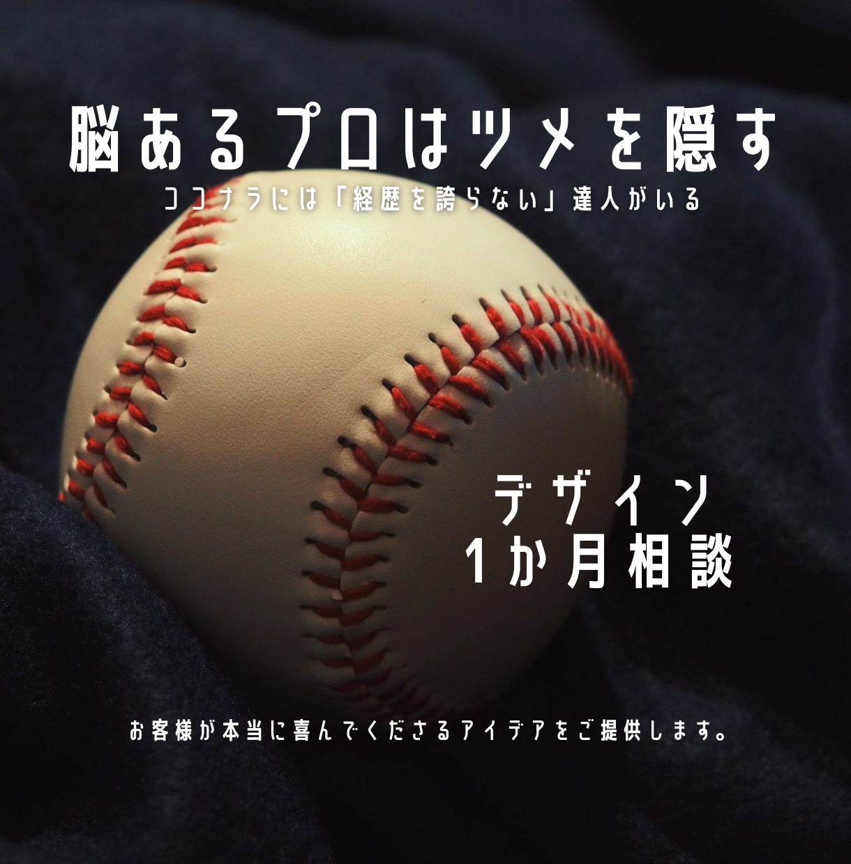 デザイン1か月コンサルティングいたします プロが必ず良い作品つくるとは限らない。本当のプロはスゴイぞ。 イメージ4
