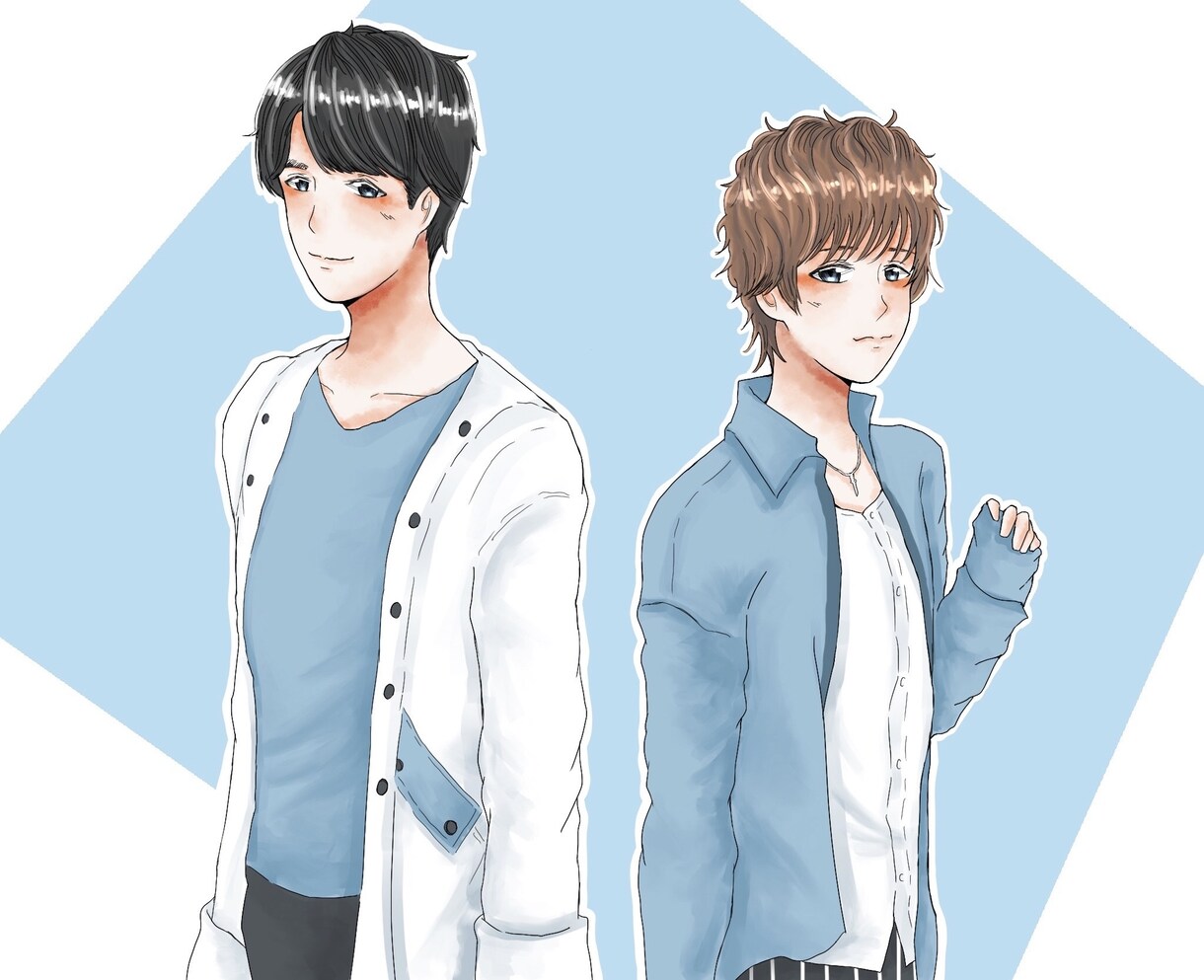 アイコン、イラスト作成いたします アニメ風／リアルも大丈夫です〜 イメージ4