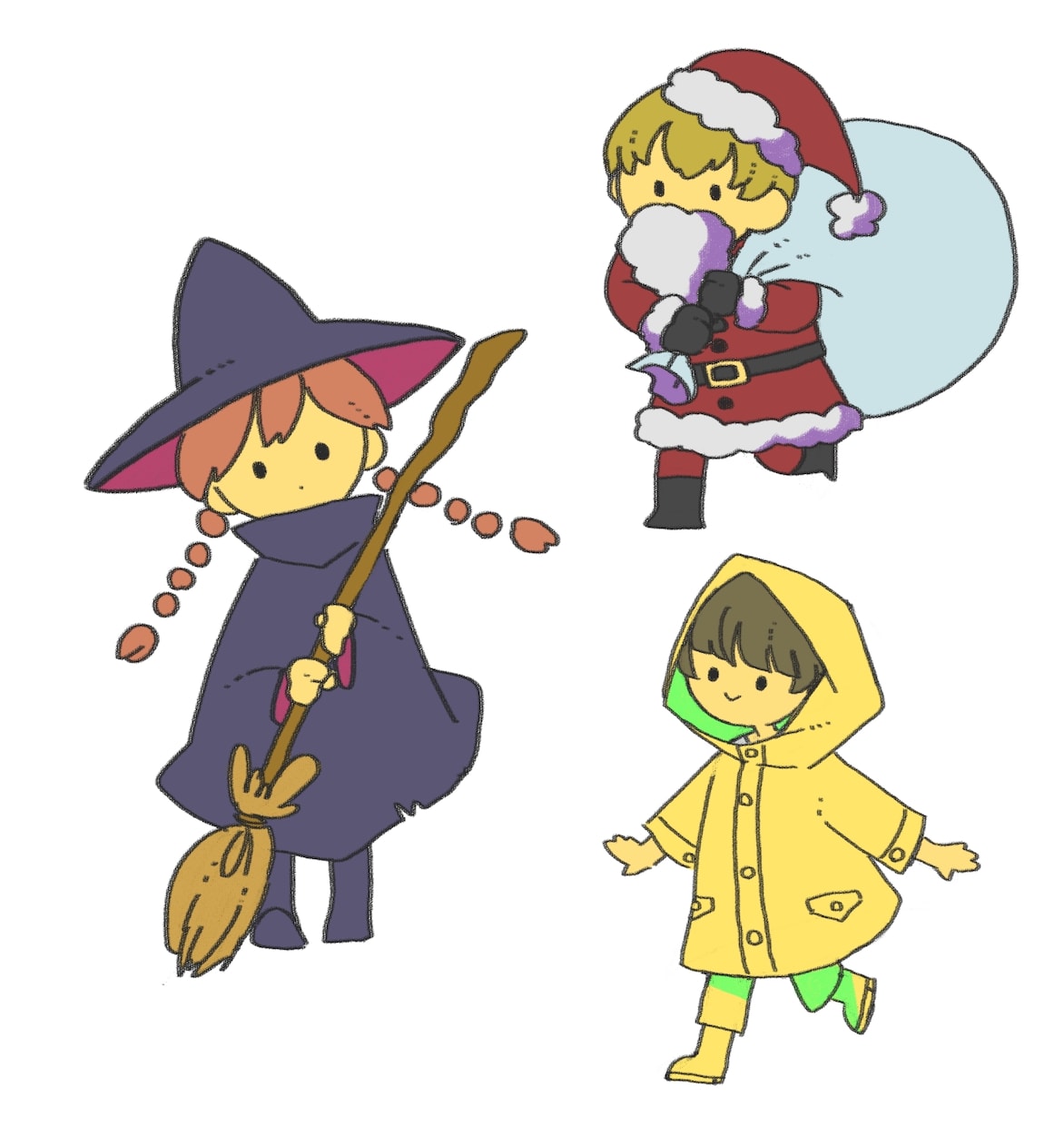 ご希望の雰囲気のイラストお描きします お気軽にやり取りをしたい方向け。ゆる～っと。 イメージ6