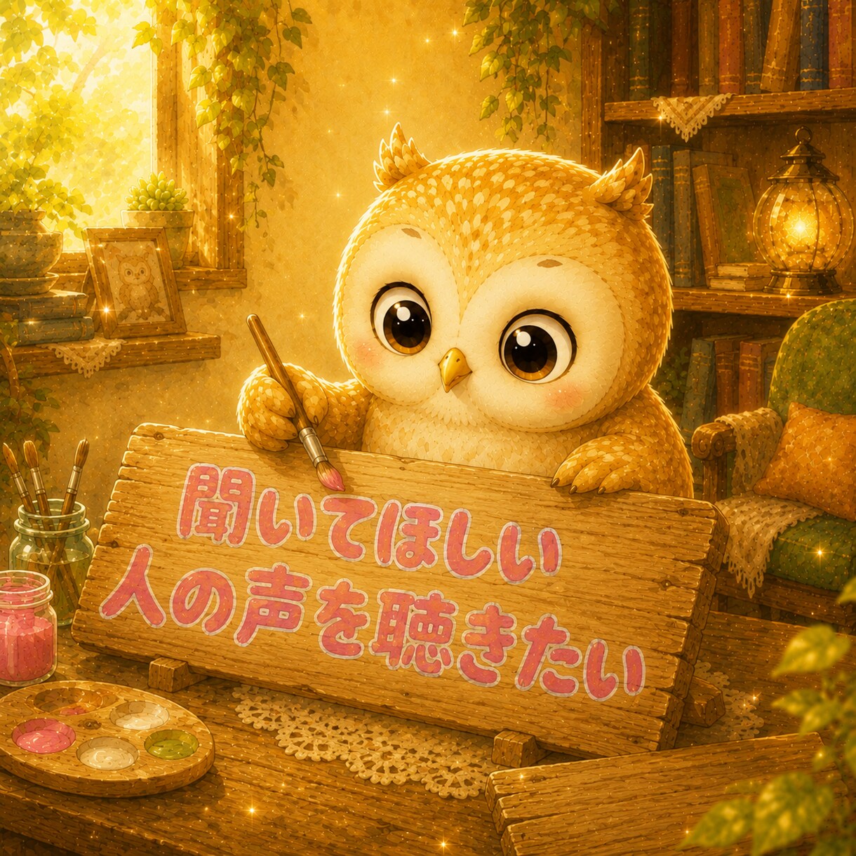 ミミズクさんの安心談話室✨️気持ちを受けとめます 聞いてほしい～ 雑談自由・悩み相談・ぐち・推し話にどうぞ☺️ イメージ4