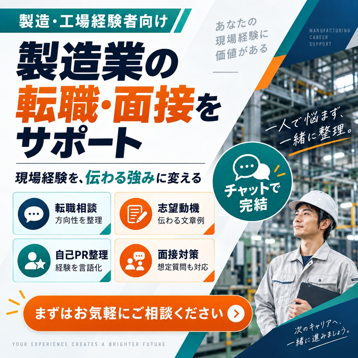 転職・面接の悩みをまるごとフルサポートします 実績1000名越え｜志望動機・自己PR・面接回答例まで対応 イメージ5