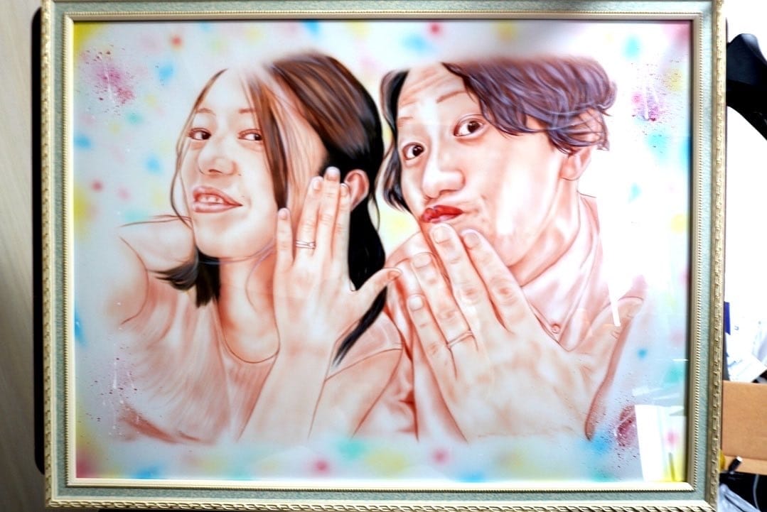 エアブラシを使用して絵を描きます イラストや写真とは違った暖かい雰囲気の絵をお届けします。 イメージ2
