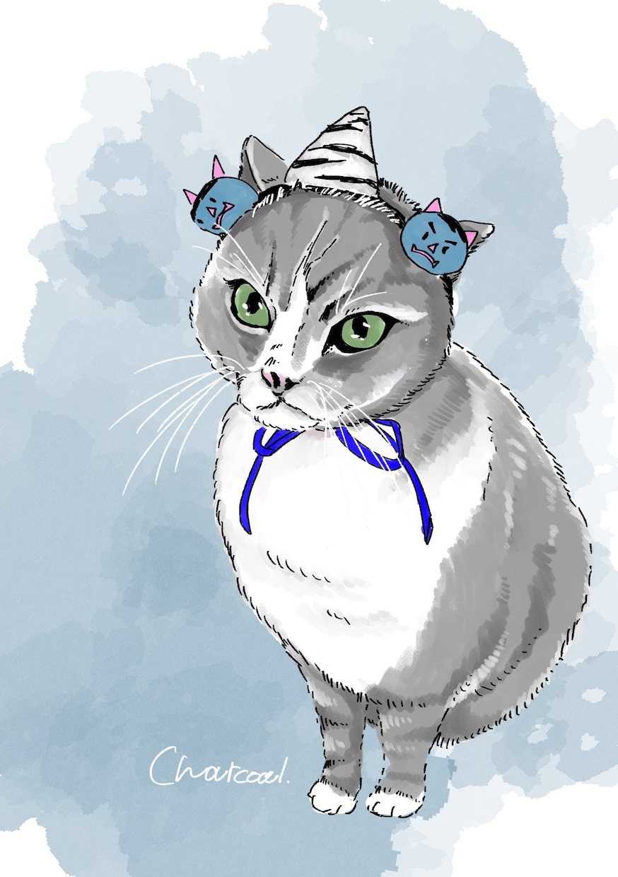 イラスト、似顔絵、描きます 御依頼主様の大切な家族を心を込めて描かせて頂きます。 イメージ3