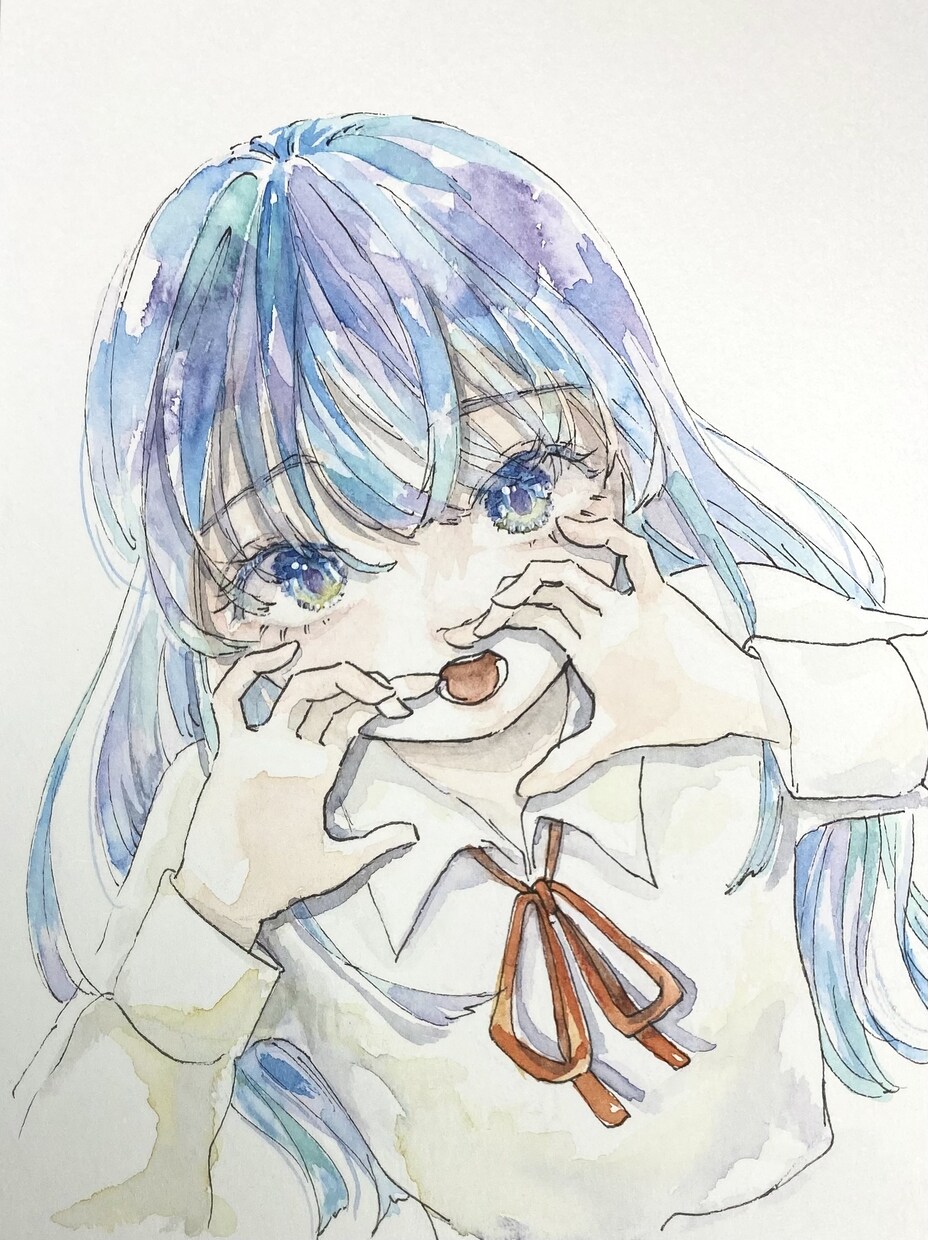 柔らかくて可愛い女の子描きます アナログイラストの温かみが好きな人へ イメージ4