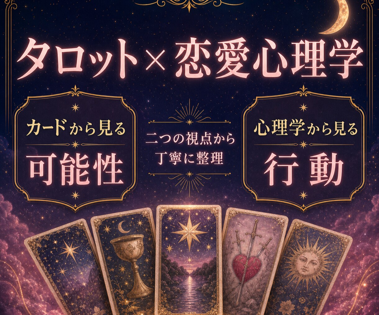 復縁占い｜タロット×恋愛心理で可能性を占います やり直せる？復縁の可能性と復縁に近づく行動を具体的にお伝え イメージ6