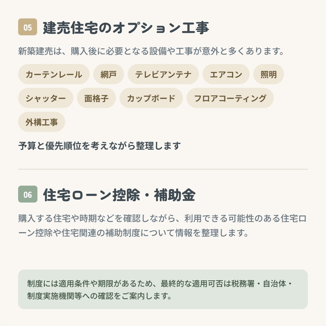 住宅購入の不安・疑問をまとめて相談できます 購入する・しないを決めるためのセカンドオピニオン イメージ7