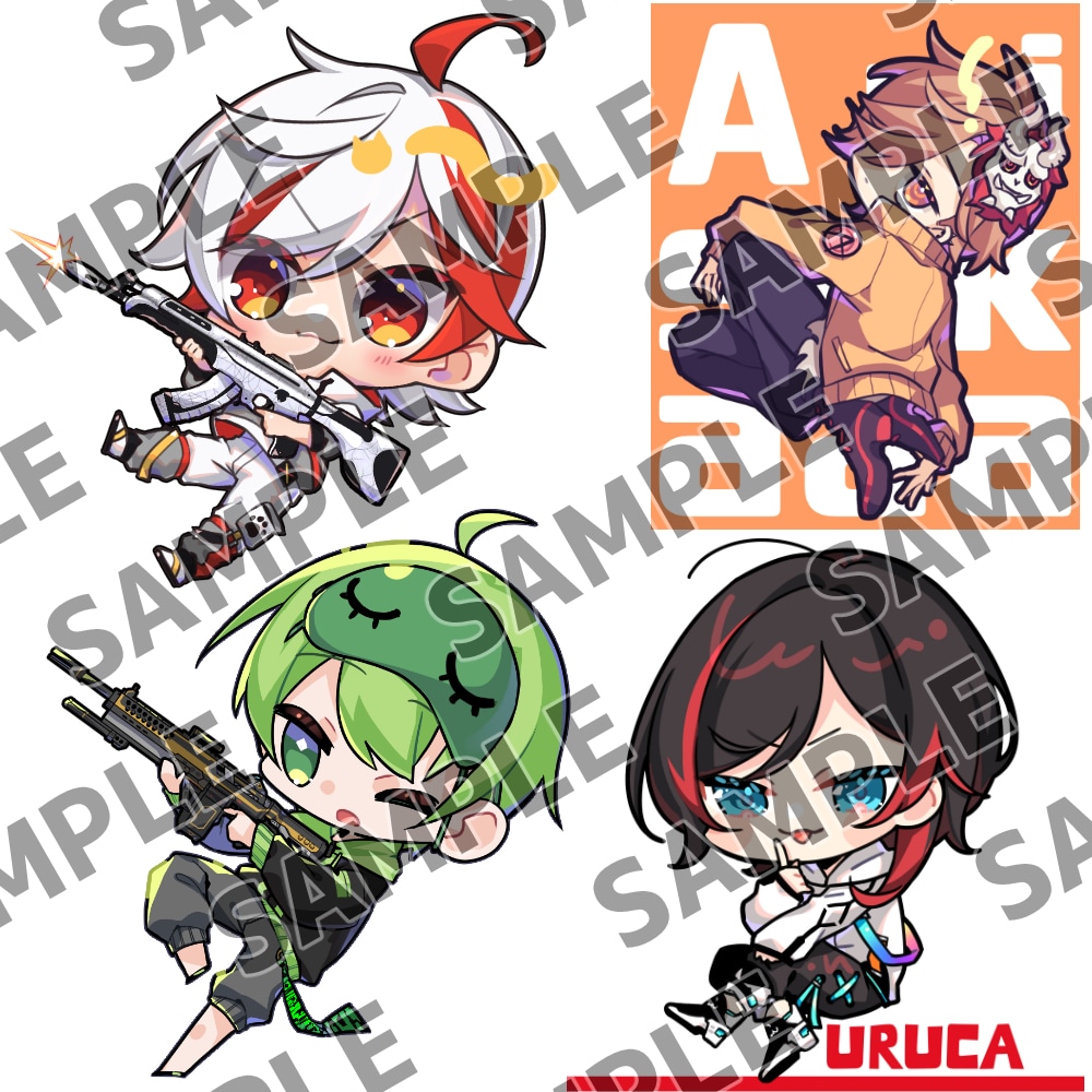 ミニキャラの立ち絵製作します サムネやグッズなどに！ちいさくてかわいいキャラを制作します！ イメージ8