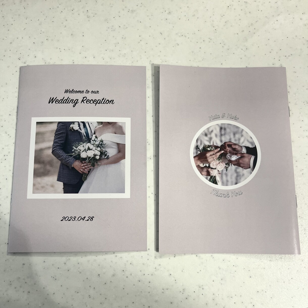 結婚式のプロフィールブックを製作いたします どんなコーディネートにも世代にもハマるデザイン✨② イメージ3