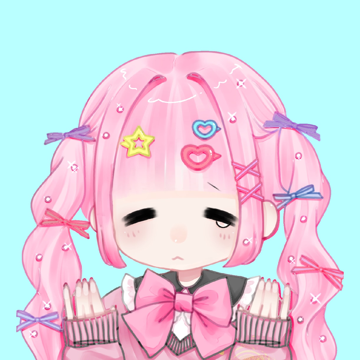 超低コスト！SNSトプ画･アイコン描きます 完全オリジナルキャラで可愛いアイコンを描きます！ イメージ1