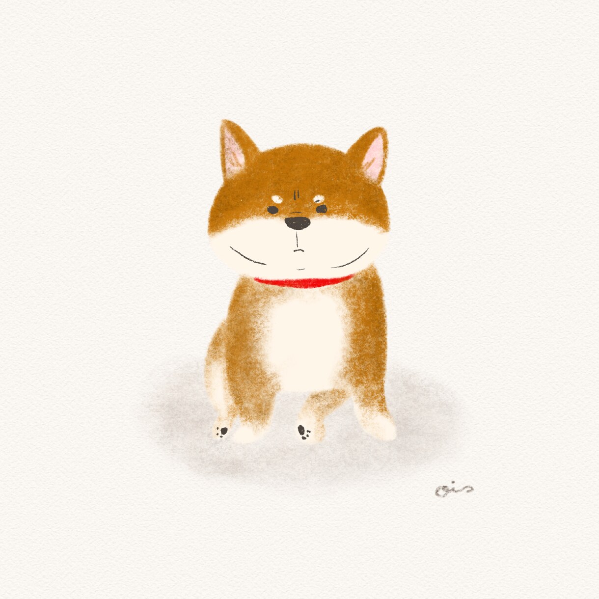 SNSアイコンにも！うちの子イラスト描きます ゆるっとかわいいアナログ風イラストです！ イメージ2