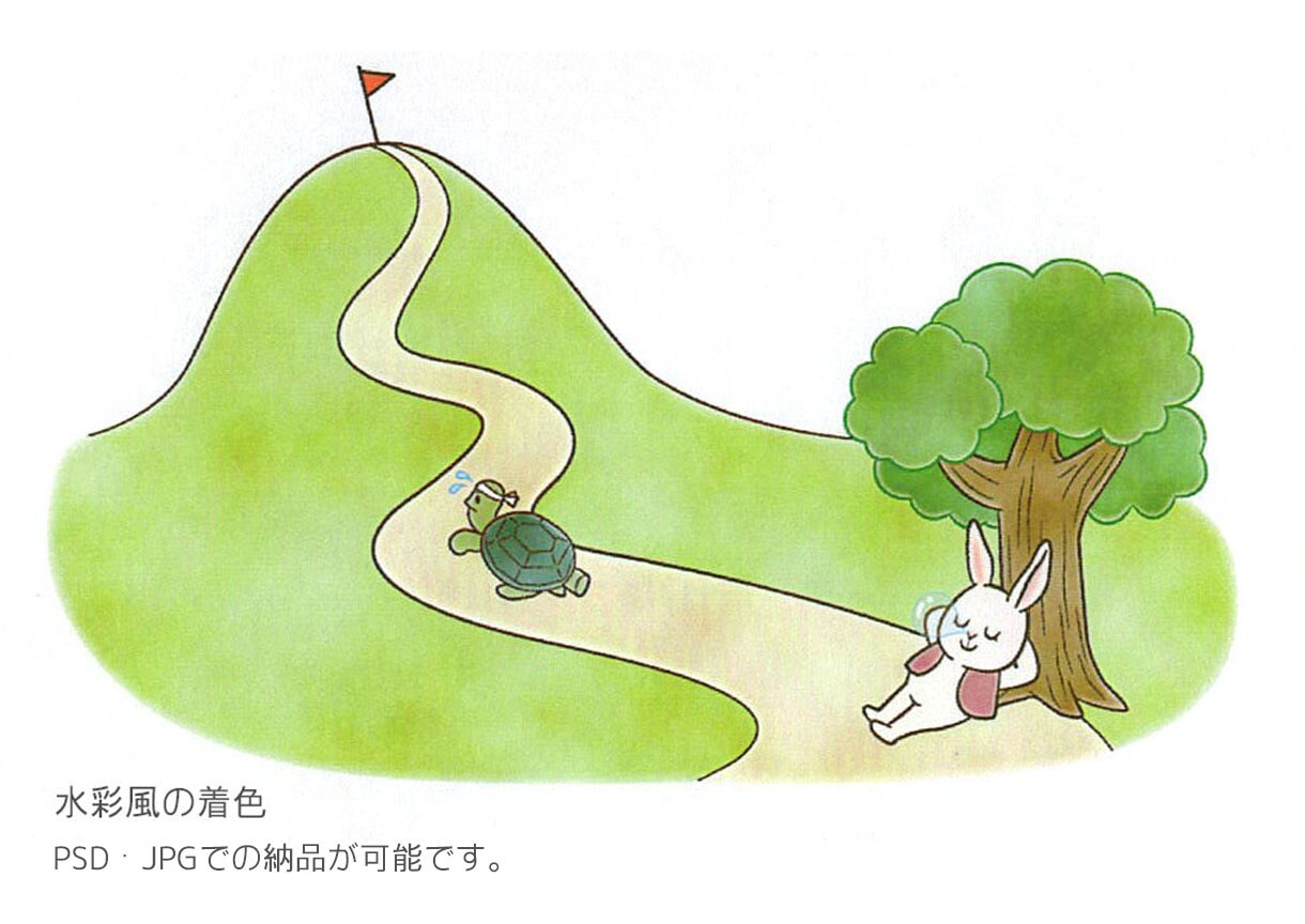 商用OK!可愛いタッチの使いやすいイラスト描きます 色んなシチュエーションを可愛く描きます！動物や背景もOK★ イメージ3