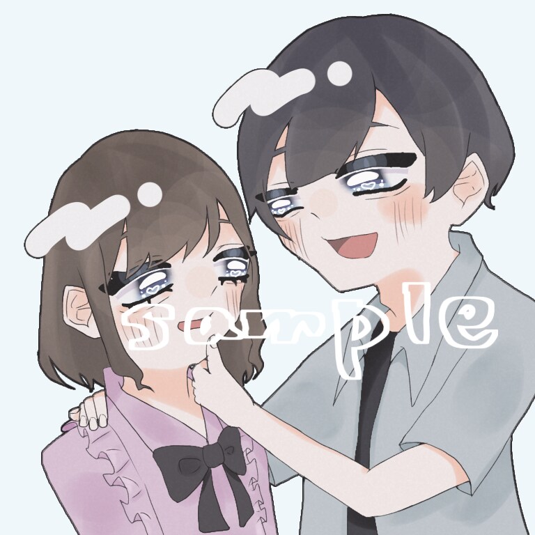 夢絵･単体イラスト描きます アニメキャラや歌い手様などの夢絵、または単体絵など描きます！ イメージ2