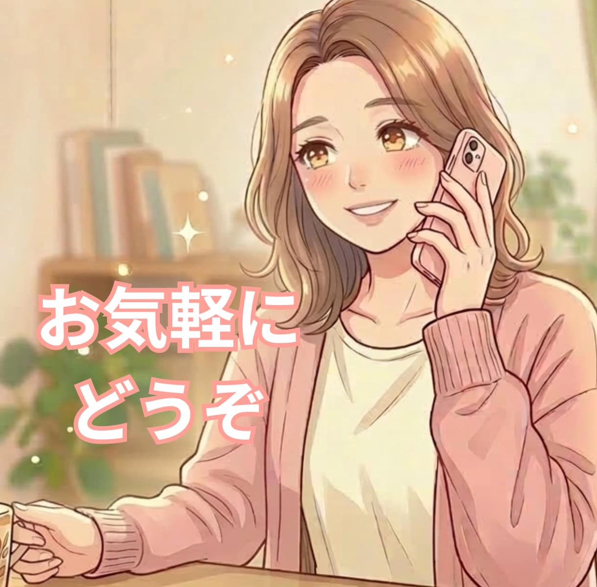 お試し5分OK。あなたのこころに寄り添います 一人で寂しい時、心が疲れた時の窓口です。 イメージ1