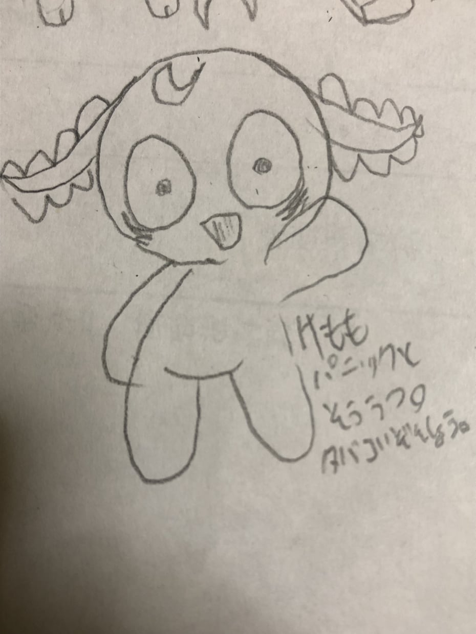 キャラクターデザイン(アナログ)ます アナログで軽くやります。とりあえず作りたい方へ。 イメージ3