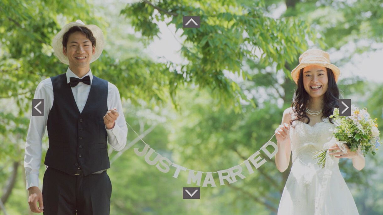プロが超可愛い結婚式オープニングムービー制作します 前撮り写真、海外挙式を済まされたお二人にピッタリのムービー イメージ7