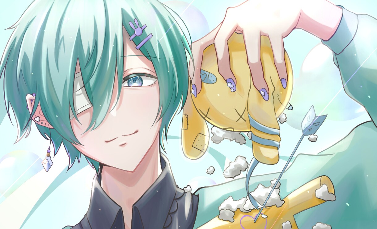 幅広いジャンルの創作キャラを描きます 得意ジャンルはダークなキャラ！ご希望に合ったイラスト描きます イメージ4