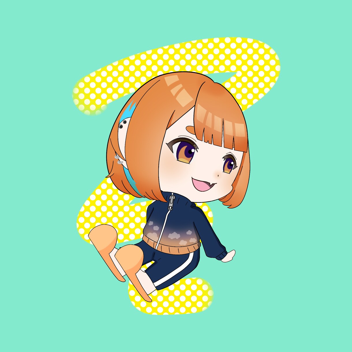 VTuberさん必見！ 可愛いSDイラスト描きます SNS用アイコンやグッズ利用等幅広く対応しております！ イメージ3