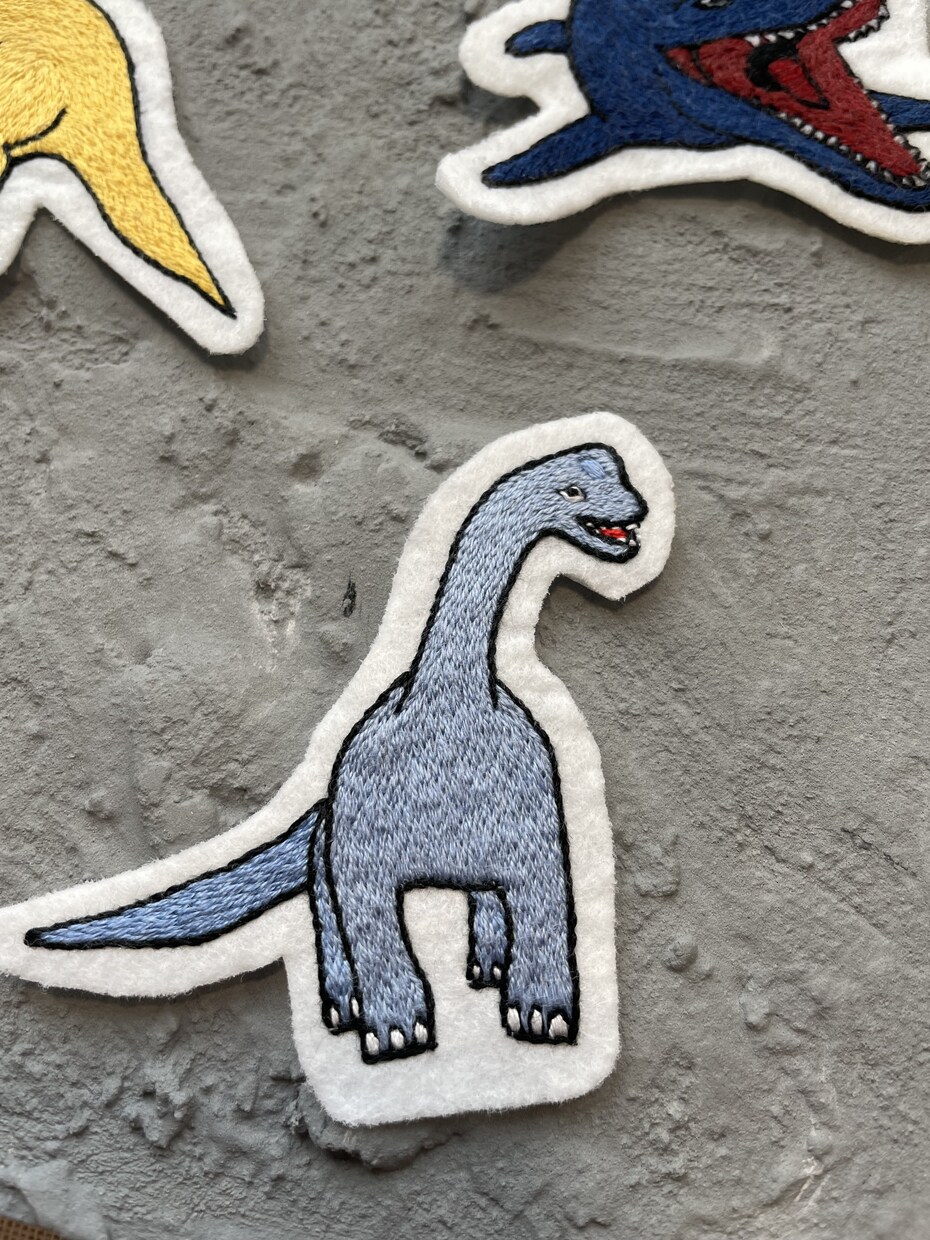 世界に一つだけ♡刺繍作品作ります 手刺繍で自分だけのワッペン制作中〜 イメージ7