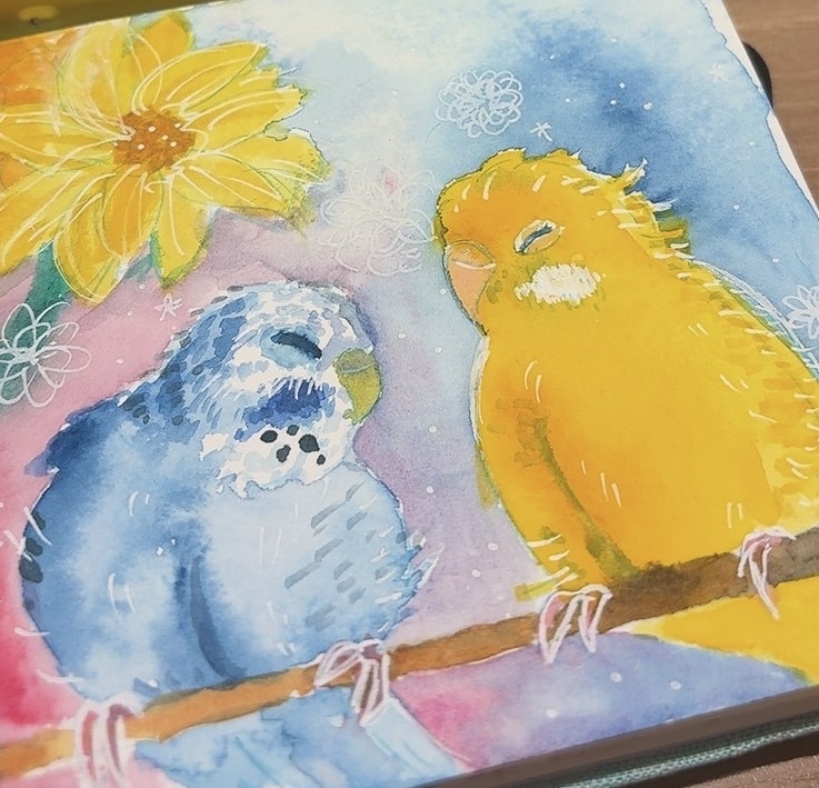 大切なペットをやさしい手描きイラストにします いつもの可愛い姿を、手描きの一枚に残しませんか？ イメージ2