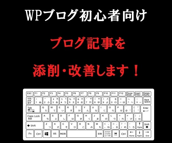 ブログ記事を読者に愛され読まれるよう添削改善します 月間8万PVのアクセスを集めたブログの説得力ある記事添削！ イメージ1