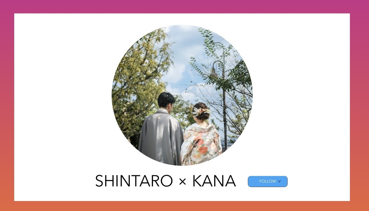インスタ風♡結婚式の素敵なムービーお作りします インスタ風⭐︎お洒落なオープニングムービー⭐︎ イメージ2