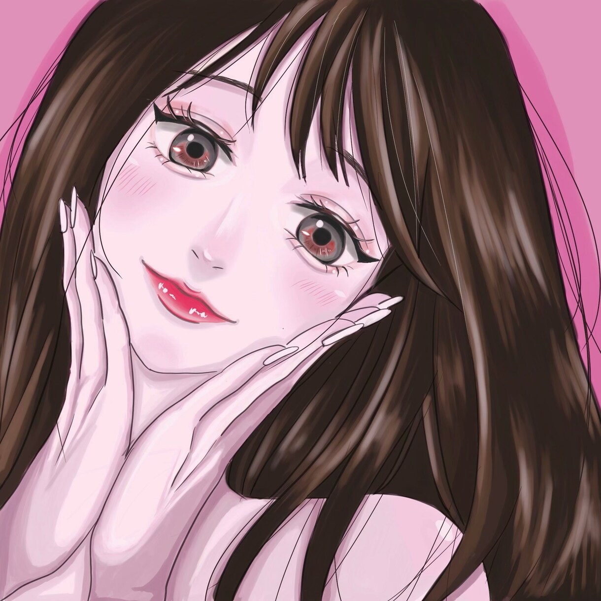 アイコンイラスト作成します ティックトッカーさんなどのアイコンイラストなど作成しています イメージ1