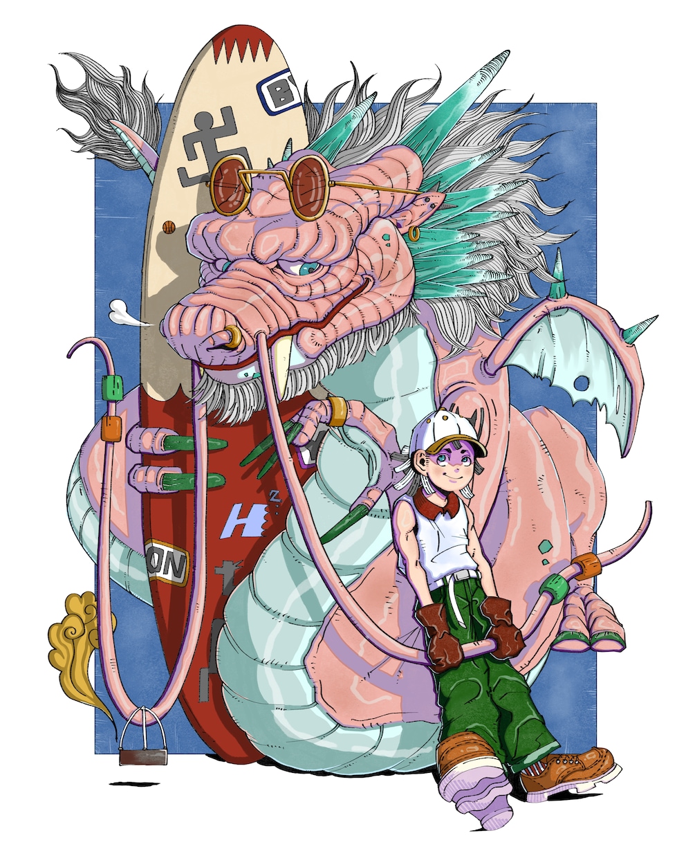 目を引く1枚絵描きます 漫画絵っぽいイラストを描きます！ イメージ1