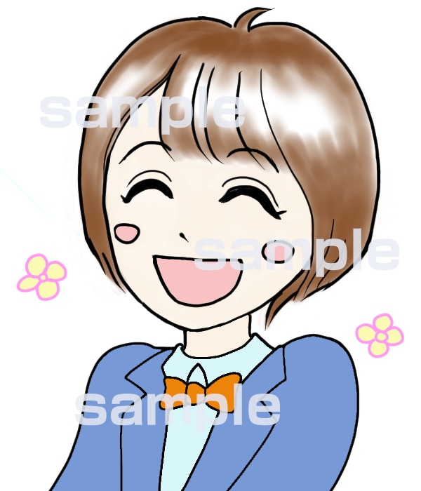 ポップで可愛いキャラクターイラスト作成いたします SNSアイコンや挿絵など商用利用可☆イラストカット イメージ4
