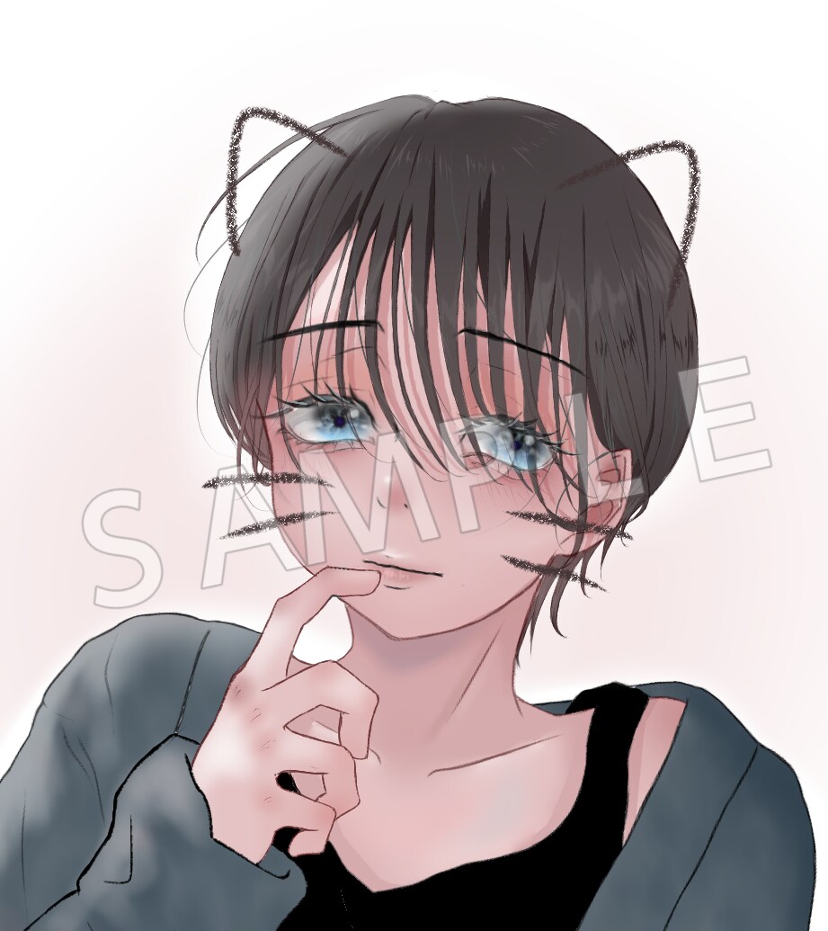 SNSなどに使えるアイコンを描きます アイコンに使えるイラストを丁寧に描かせていただきます。 イメージ1