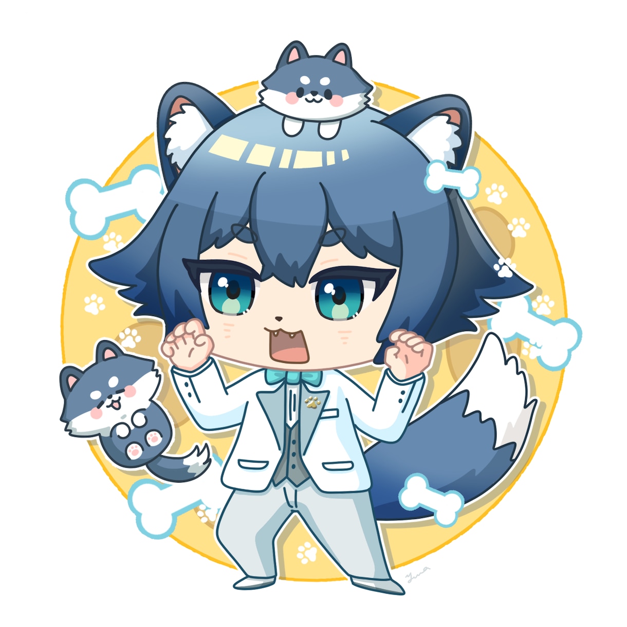 かわいいイラストSDイラストを作成します かわいいSDイラストを作成します イメージ2