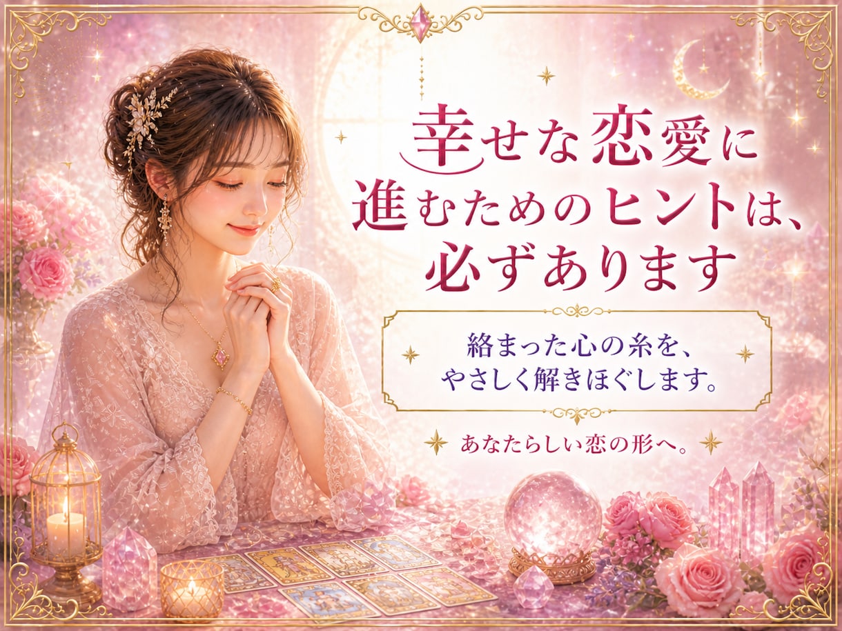 鑑定歴12年！タロット＆霊感で恋愛の悩みを占います 出会い/片想い/相手の気持ち/複雑恋愛/遠距離/結婚生活など イメージ8