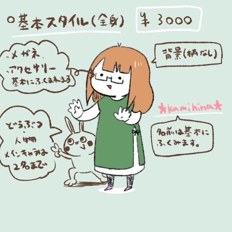 ゆるい絵本絵アイコン作ります ＊ゆるい絵が好きな、あなたの為のアイコン…＊ イメージ2
