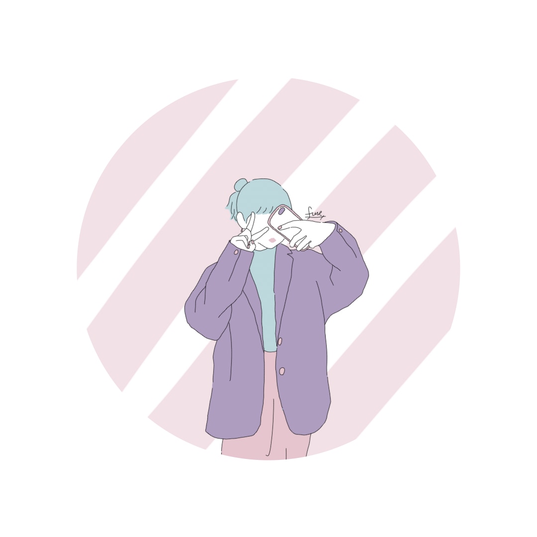 SNSアイコン（線画）描きます InstagramやLINEなど、SNSを線画アイコンで イメージ4