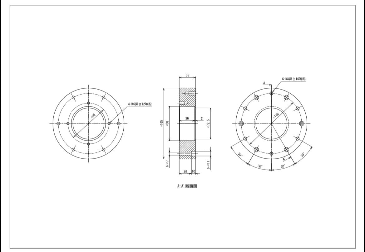 PDF・手書き図面を2D CADデータ化します 2D CADのトレースから図面作成・修正まで丁寧に対応します イメージ5