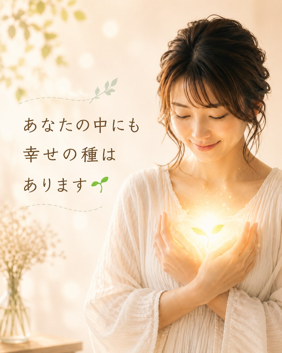 あなたの中にある幸せの種を見つけます あなたの幸せの種を一緒に見つけ、一緒に育てます⭐︎ イメージ1