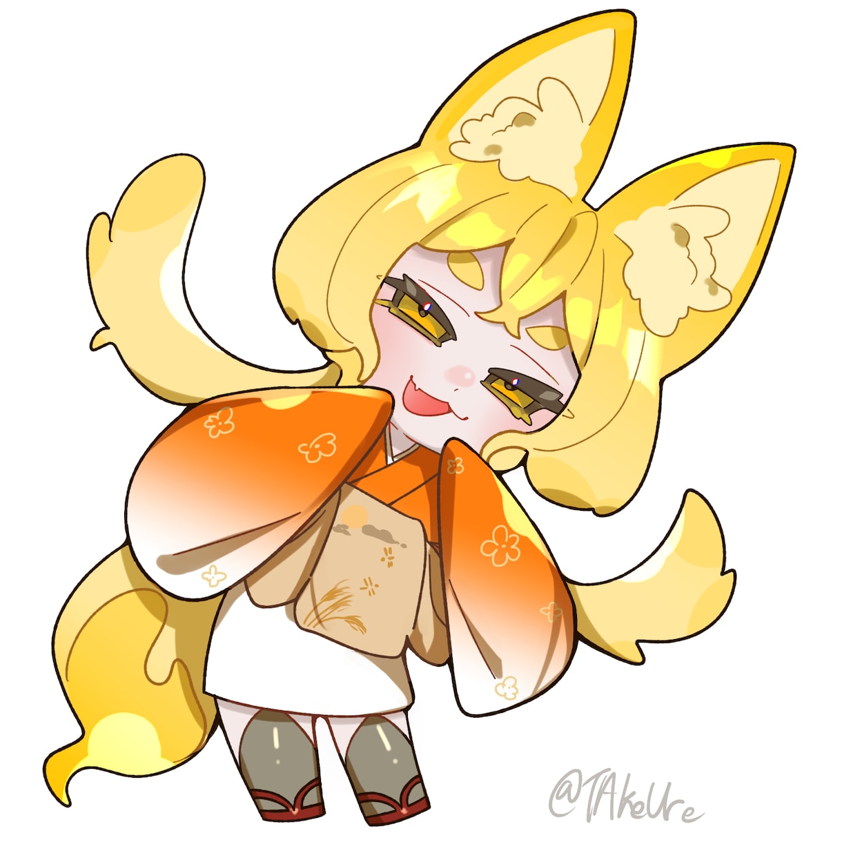 ミニキャラを描きます 配信などなど様々な場面で使用可能なミニキャラを製作します！！ イメージ1