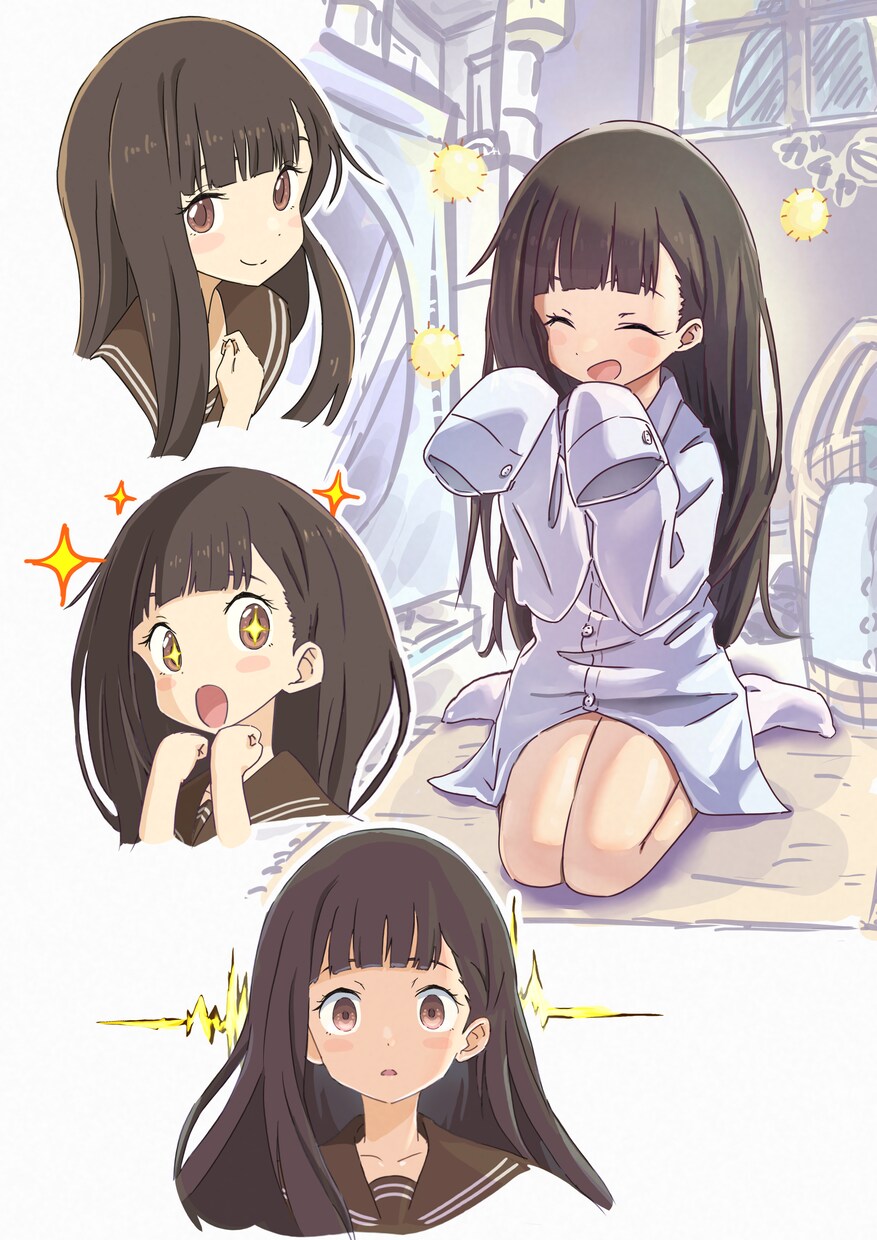 アニメスタイルの魅力的なイラスト作成します 背景込みの分かりやすいキャッチーな小説挿絵風イラストも可能！ イメージ2