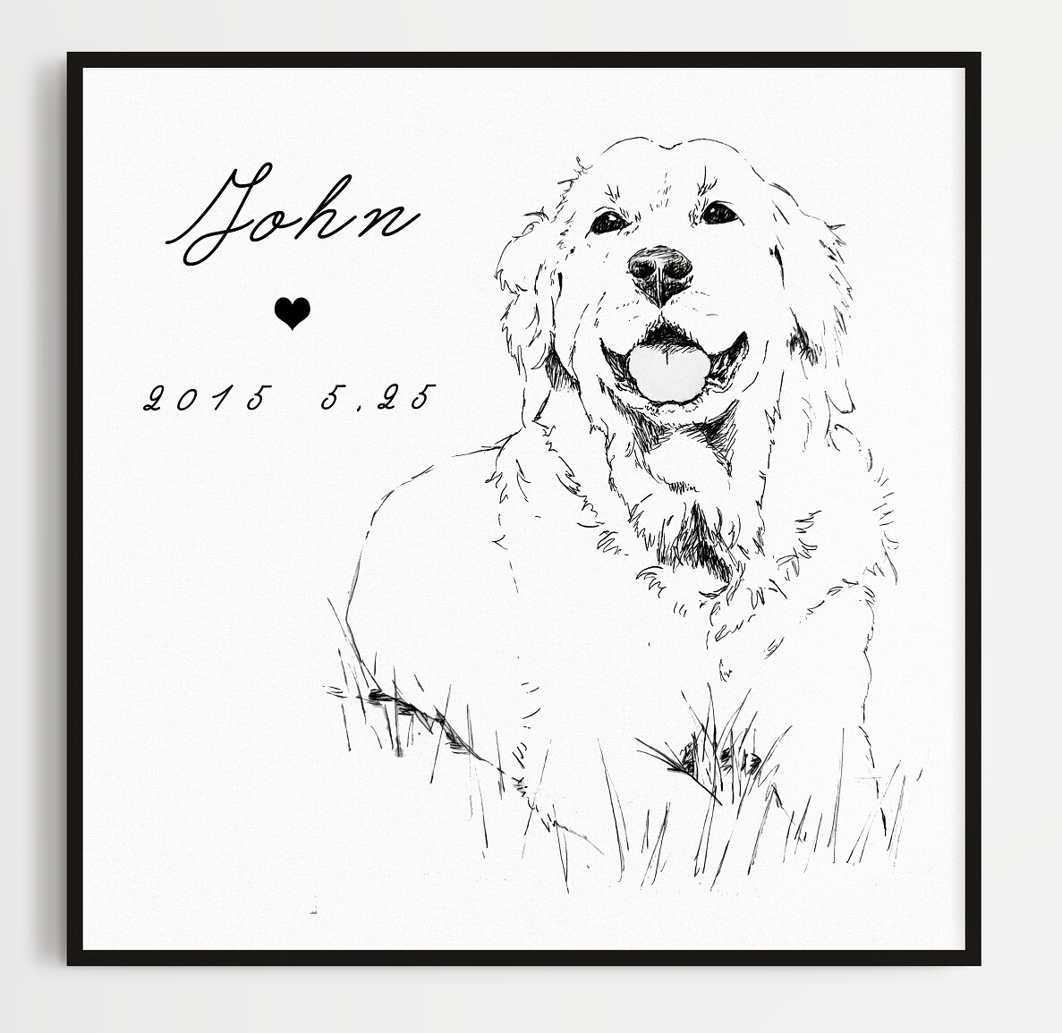 ペン画であなたのペットの似顔絵を描きます 大切な家族（動物）との思い出をカタチにしませんか？ イメージ5