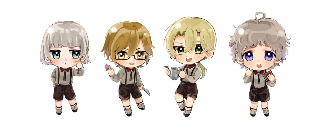 デフォルメイラスト描きます デジタルでかわいいデフォルメイラストを作成します。 イメージ4
