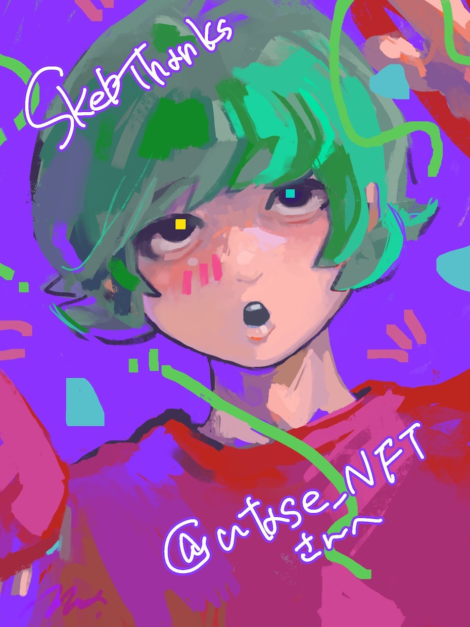 厚塗りで他と差をつけろ！アイコン描きます |似顔絵、あなたのオリキャラのバストアップイラストを作成！！ イメージ4