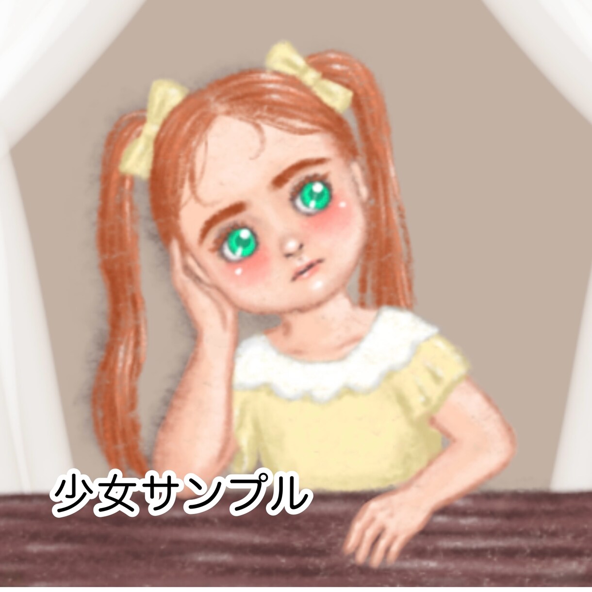 女の子アイコンイラスト描きます ヘアスタイル、メイク、自由！雰囲気だけ伝えてお任せもOK！ イメージ6
