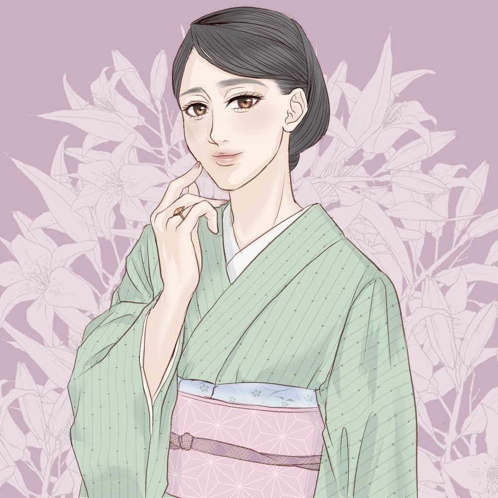 選べる背景♪華やぐイラスト＆アイコン描きます キャンペーン中！無地背景or柄背景のどちらか指定可 イメージ3
