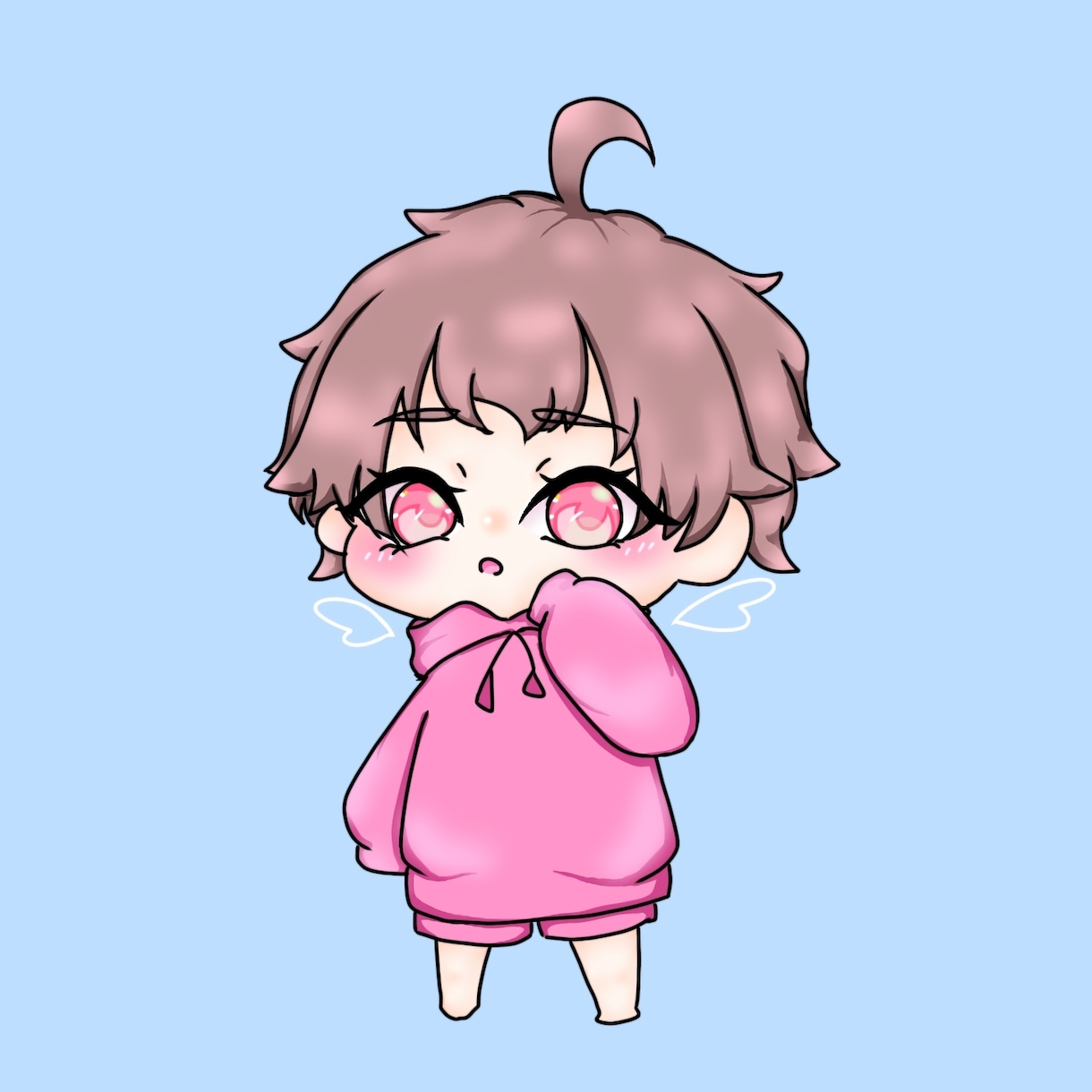 2〜3頭身ちびキャラを描きます SNS映えするゆるかわちびキャラ描きます イメージ1