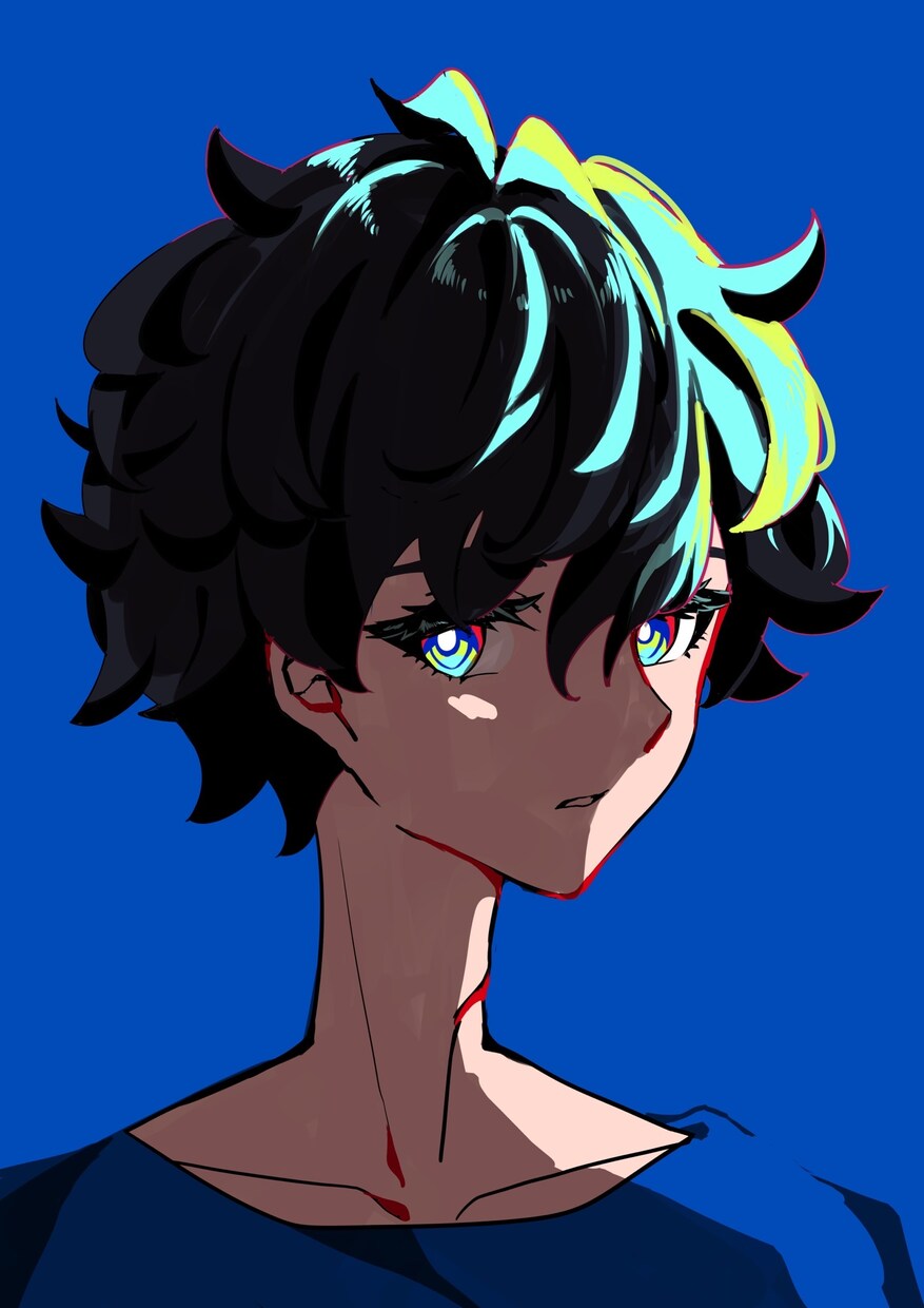 パキッとした雰囲気のイラスト描きます お値段3000円から！アイコンYouTubeサムネイラスト イメージ10