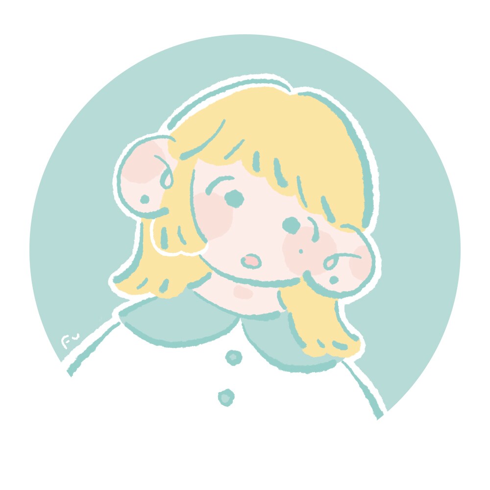 ゆるいイラスト、描きます 気が抜けた表情、色使いがポイント◎ イメージ1