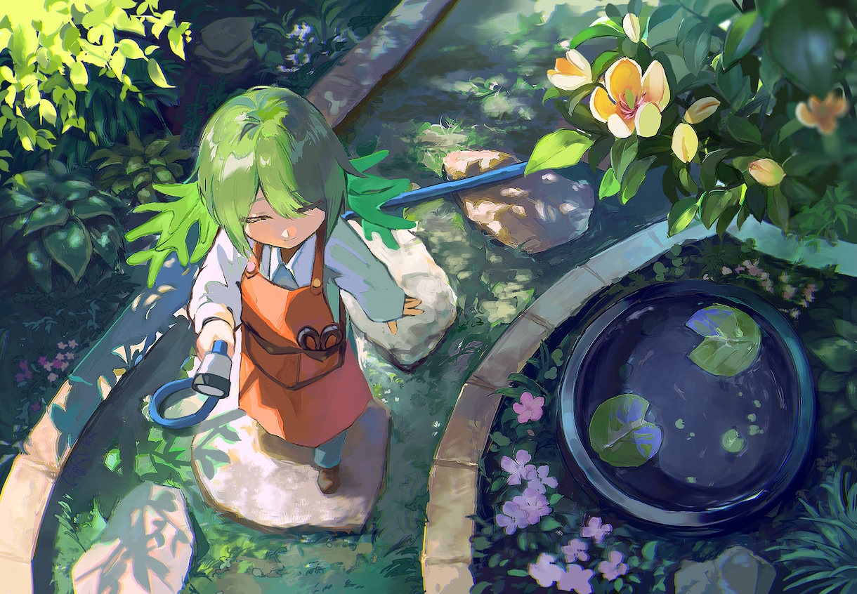 世界観の感じられる一枚絵を制作します 商用可/サムネイルやキービジュアル等柔軟に対応いたします。 イメージ1