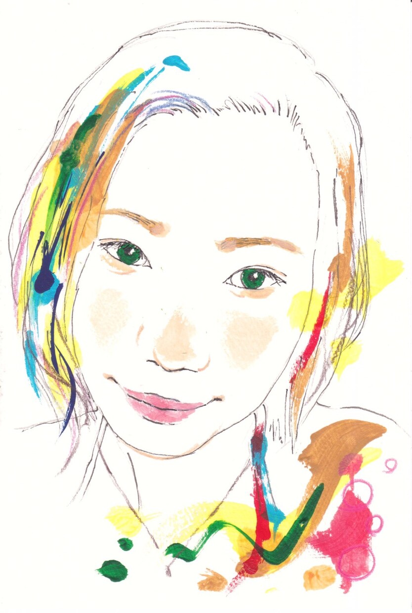 アーティスティックで彩り豊かな似顔絵を描きます プロフィールアイコン、名刺やプレゼント用似顔絵に。 イメージ4