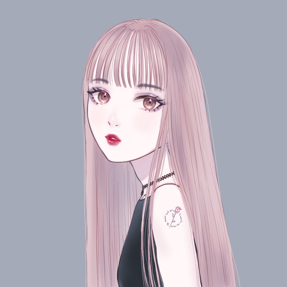 大人可愛い♪オシャレな女の子イラストお描きします 商用◎優しいテイストで配信やアイコン、書籍の表紙等に！ イメージ1