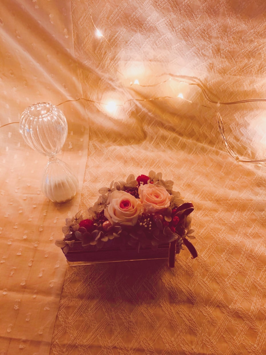 プリザーブドフラワーアレンジメントを作ってます お花のケーキRose✲ショートケーキと同じサイズです✲ イメージ7